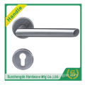 SZD STH-112 Building Construction Materia Push Solid Stainless Steel Lever Door Pull Handle On Rose with cheap price
